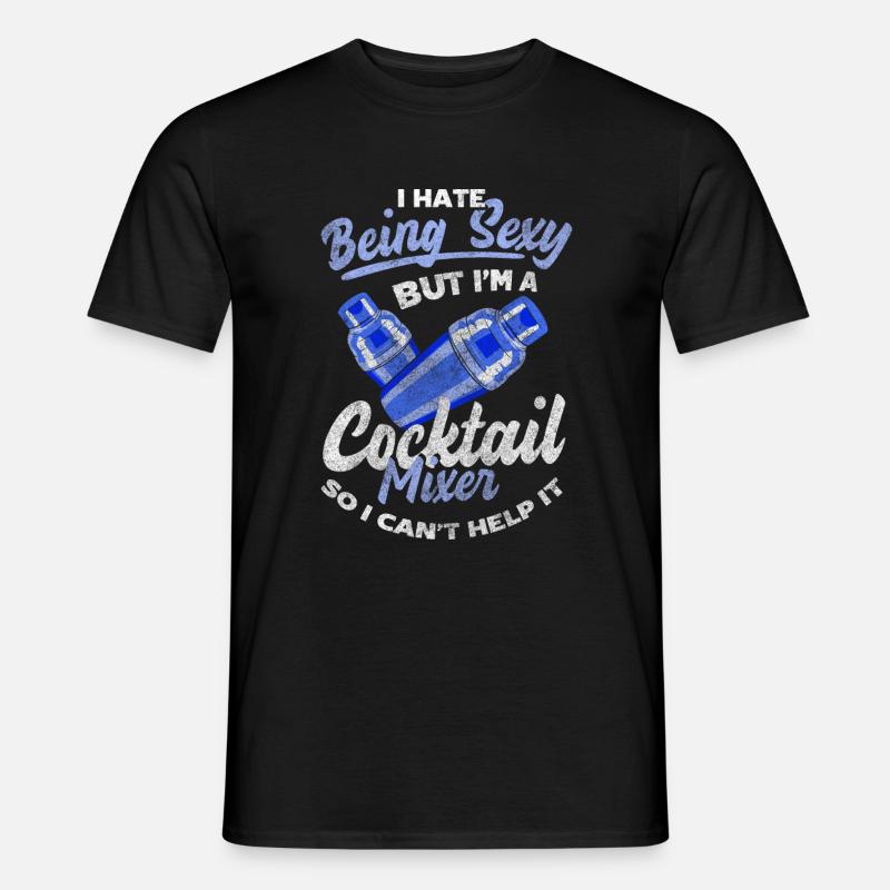 Cocktail Drinks Drinks Celebrations - Men’s T-shirt - black