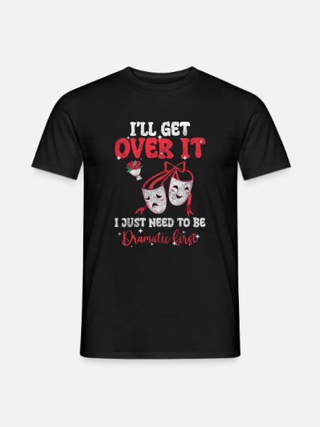 Drama Theatre Female Problems - Men's T-Shirt - black