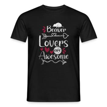 Zoo de construction de rongeurs - T-shirt homme - noir - Devant - AI Model Male 178 light (178cm)