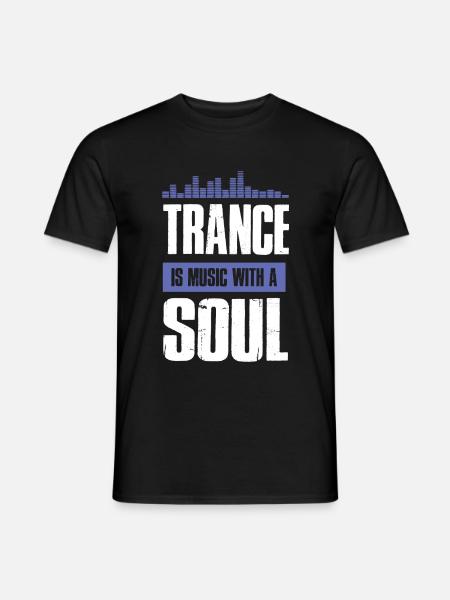 Trance Soul - Men's T-Shirt - black