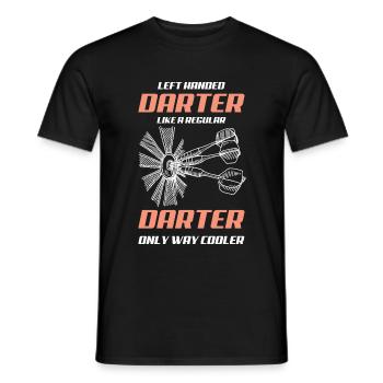 dart darter - Männer T-Shirt - Schwarz - Vorne - AI Model Male 178 light (178cm)
