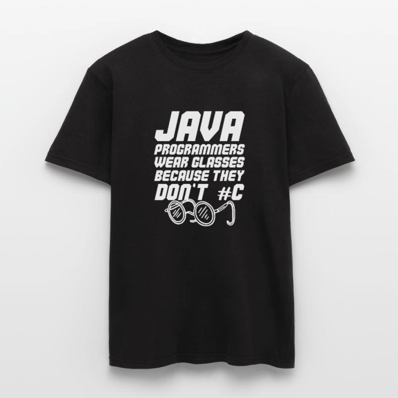 Programmeur Java sympa T-shirt homme