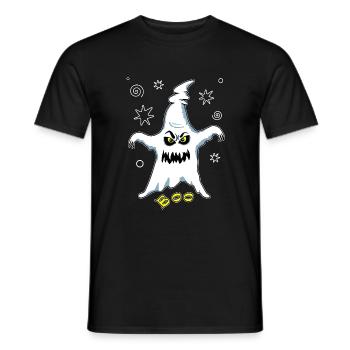 Fantôme fantôme - T-shirt homme - noir - Devant - AI Model Male 178 light (178cm)
