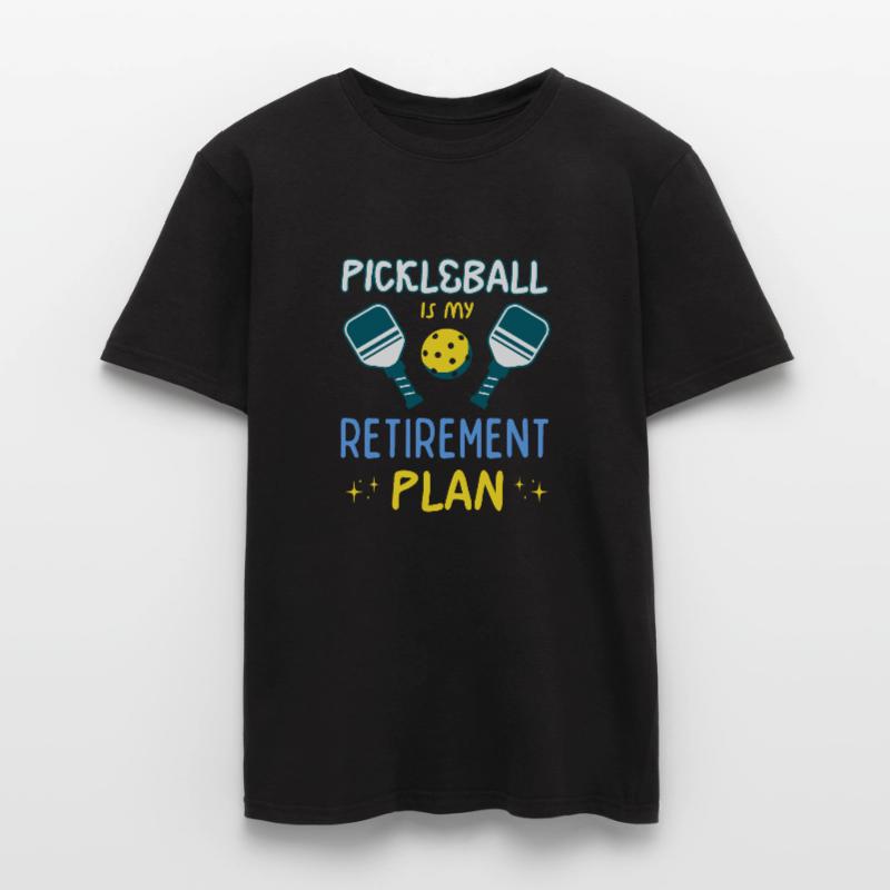 Le pickleball, c’est mon plan de retraite Retraite active T-shirt homme