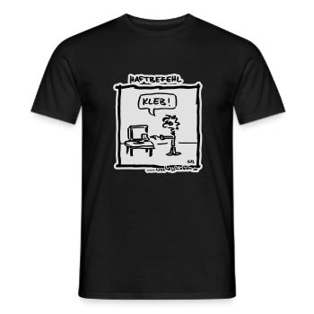 Haftbefehl - Männer T-Shirt - Schwarz - Vorne - AI Model Male 178 light (178cm)