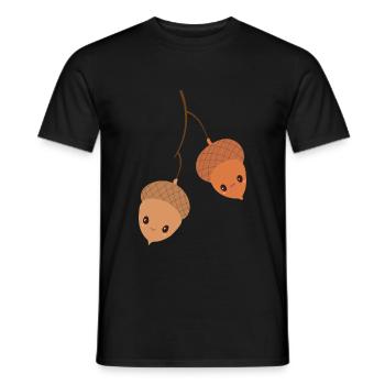 Glands - T-shirt homme - noir - Devant - AI Model Male 178 light (178cm)