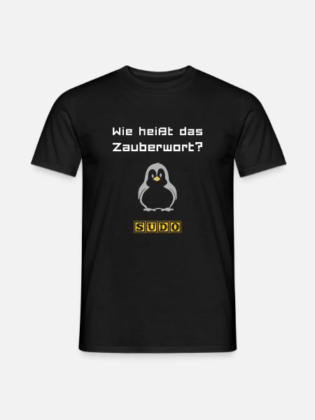 Das Zauberwort - Männer T-Shirt - Schwarz