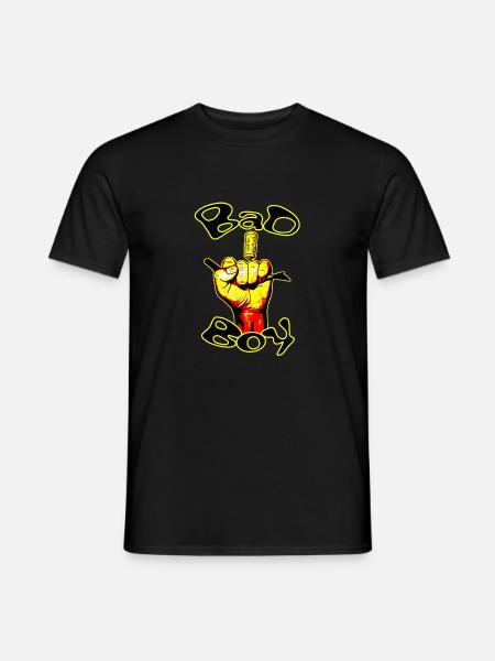 Der böse Junge - Männer T-Shirt - Schwarz