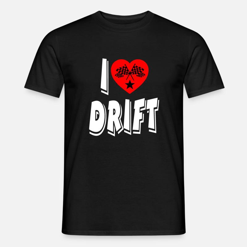 Auto - Männer T-Shirt - Schwarz