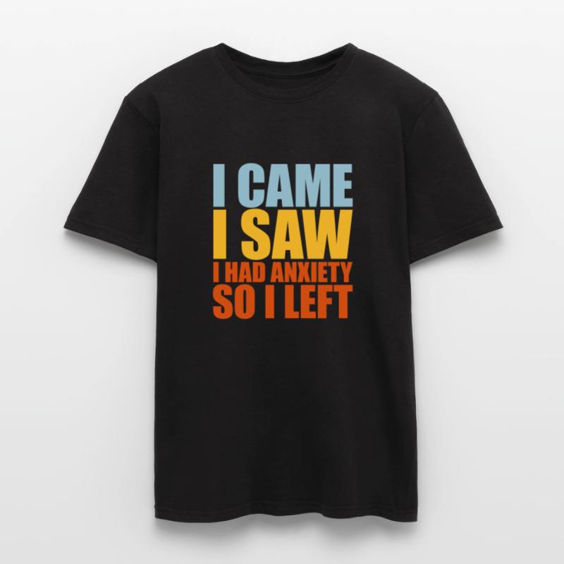 J’avais de l’anxiété en disant T-shirt homme