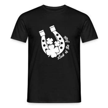 St. Patrick`s Day - Männer T-Shirt - Schwarz - Vorne - AI Model Male 178 light (178cm)
