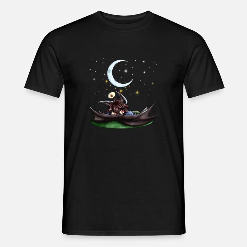 Chibi-Fledermaus - Männer T-Shirt - Schwarz