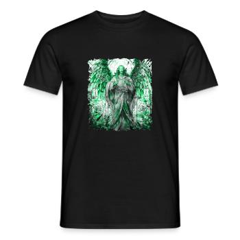 jesus bibel christliche religion christliches kreuz christlich - Männer T-Shirt - Schwarz - Vorne - AI Model Male 178 light (178cm)