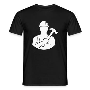 artisan - T-shirt homme - noir - Devant - AI Model Male 178 light (178cm)