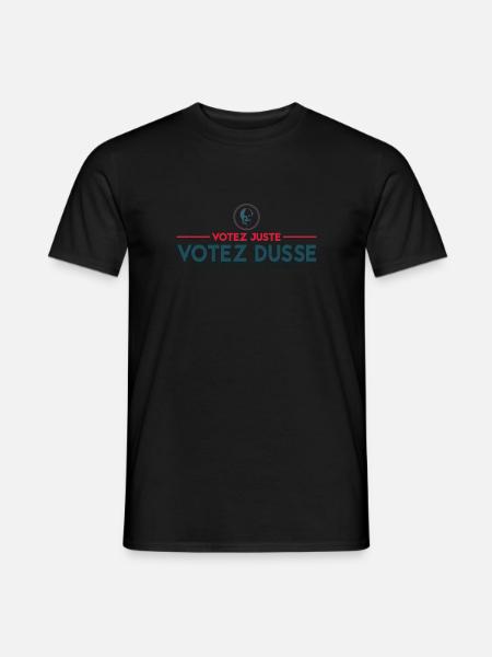 Votez Dusse - T-shirt homme - noir