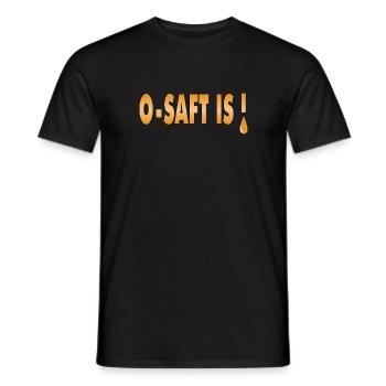 O jus est! Cadeau, Fitness, Santé - T-shirt homme - noir - Devant - AI Model Male 178 light (178cm)