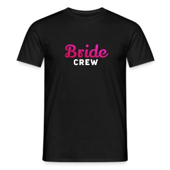 Zaumzeug Crew Pink W - Männer T-Shirt - Schwarz - Vorne - AI Model Male 178 light (178cm)