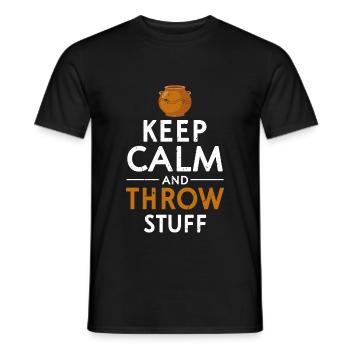 Potters - Men's T-Shirt - black - Front - AI Model Male 178 light (178cm)