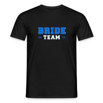 Zaumzeug Team Blau W - Männer T-Shirt - Schwarz - Vorne - AI Model Male 178 light (178cm)