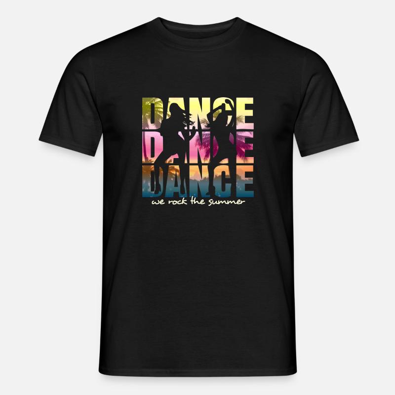 DANCE DANCE DANCE - DANCING DANCING DANCING - Men’s T-shirt - black