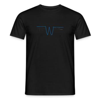 Wuppertal - Männer T-Shirt - Schwarz - Vorne - AI Model Male 178 light (178cm)
