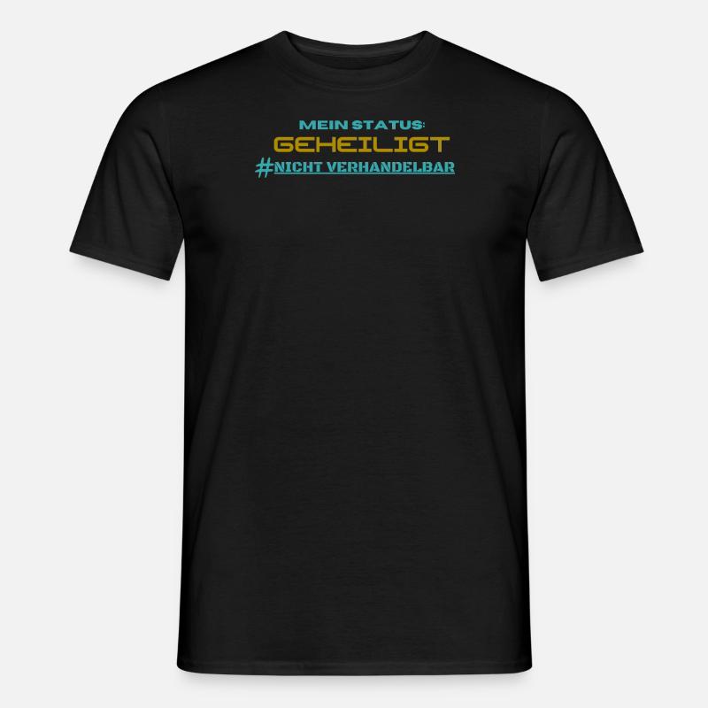 Geheiligt - Männer T-Shirt - Schwarz