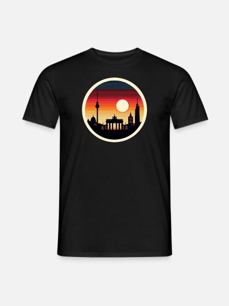 Berlin - T-shirt homme - noir