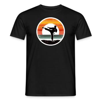 Judo Martial Arts Judo Instructor - Men's T-Shirt - black - Front - AI Model Male 178 light (178cm)