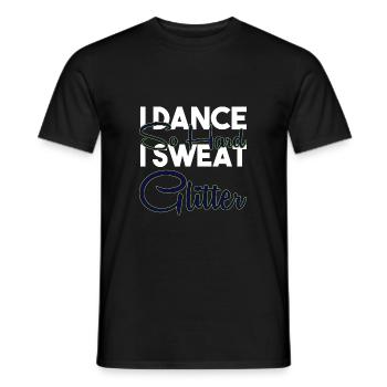 Walzer Paartanz - Männer T-Shirt - Schwarz - Vorne - AI Model Male 178 light (178cm)