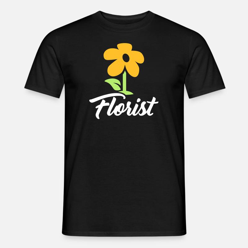 Fleuriste - T-shirt homme - noir