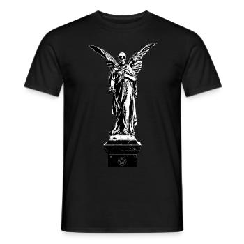 L’Ange des morts sur Stehle - T-shirt homme - noir - Devant - AI Model Male 178 light (178cm)