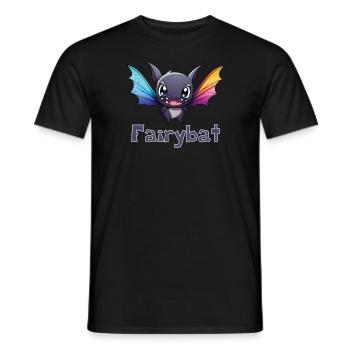 Feen Fledermaus - Halloween - Männer T-Shirt - Schwarz - Vorne - AI Model Male 178 light (178cm)