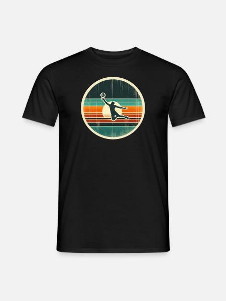 Federball Badminton - Men's T-Shirt - black