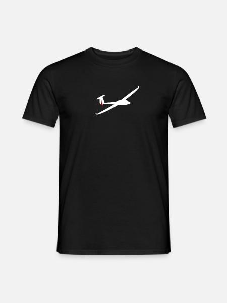 Battement cardiaque planeur - T-shirt homme - noir