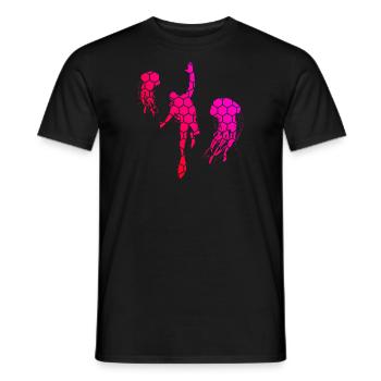 Scuba Taucher Tauchen Scuba Tauchen Scuba Diver - Männer T-Shirt - Schwarz - Vorne - AI Model Male 178 light (178cm)