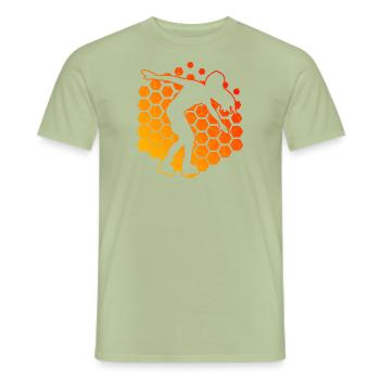 Rollerskate Roller Skating Rollerskaten Rollschuhl - Männer T-Shirt - Sage - Vorne - AI Model Male 178 light (178cm)