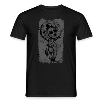 Creepy Nurse Version 2 - Men's T-Shirt - black - Front - AI Model Male 178 light (178cm)