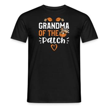Grandma Of The Patch - Men's T-Shirt - black - Front - AI Model Male 178 light (178cm)