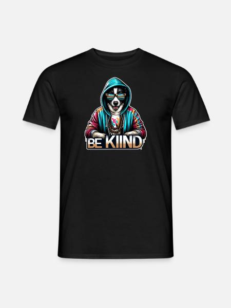 Cool-Dog Sommer Vibes - Männer T-Shirt - Schwarz