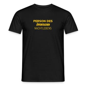 Beste Geschenkidee für den Partylöwe - Männer T-Shirt - Schwarz - Vorne - AI Model Male 178 light (178cm)