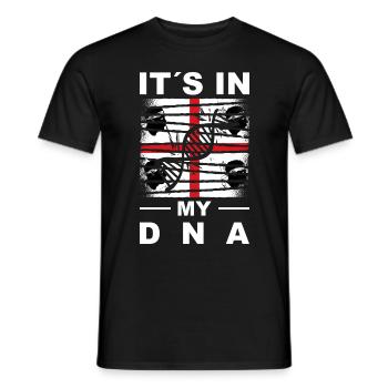 Sardinia Flag Sardinian Flag Sardegna Flag - Men's T-Shirt - black - Front - AI Model Male 178 light (178cm)