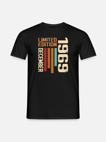 December 1969 - 1969 December - Men's T-Shirt - black