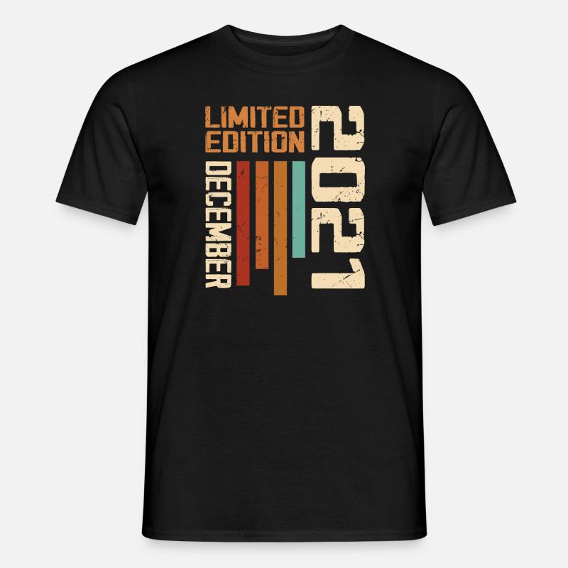 Décembre 2021 - 2021 Décembre - T-shirt homme - noir