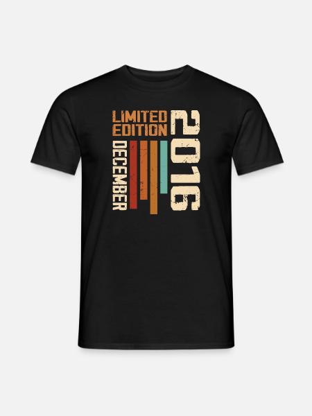 December 2016 - 2016 December - Men's T-Shirt - black