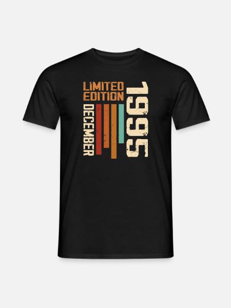 Dezember 1995 - 1995 Dezember - Männer T-Shirt - Schwarz