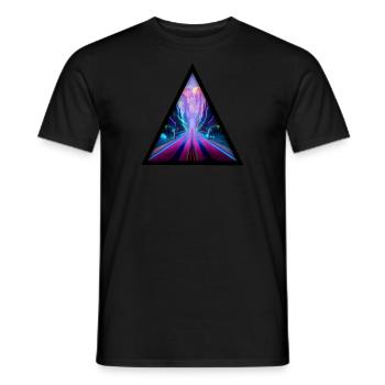 Seelenweg 04 - T-shirt homme - noir - Devant - AI Model Male 178 light (178cm)