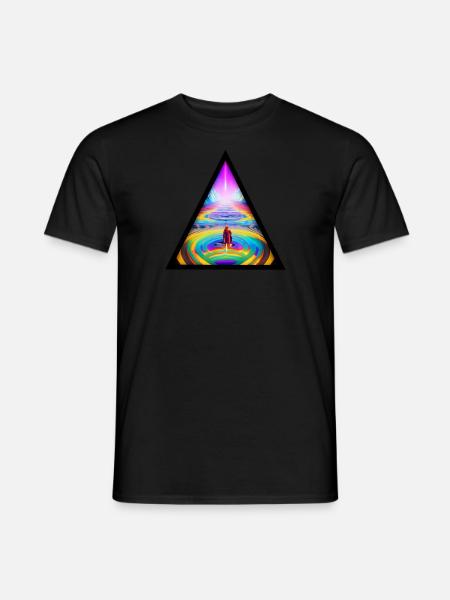 Seelenweg 05 - Men's T-Shirt - black