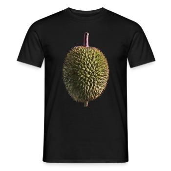 Durian Frucht - Männer T-Shirt - Schwarz - Vorne - AI Model Male 178 light (178cm)