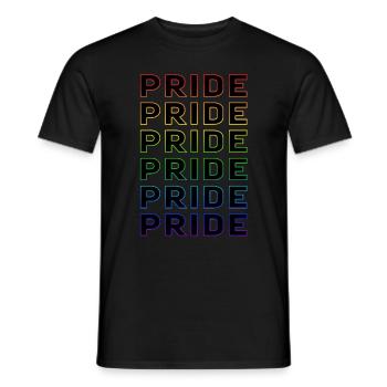 ALL PRIDE 6v - T-shirt homme - noir - Devant - AI Model Male 178 light (178cm)