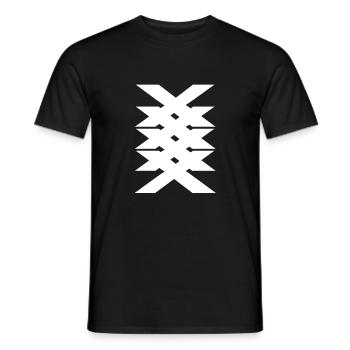 Coole xxxx digitale Kunst - Männer T-Shirt - Schwarz - Vorne - AI Model Male 178 light (178cm)